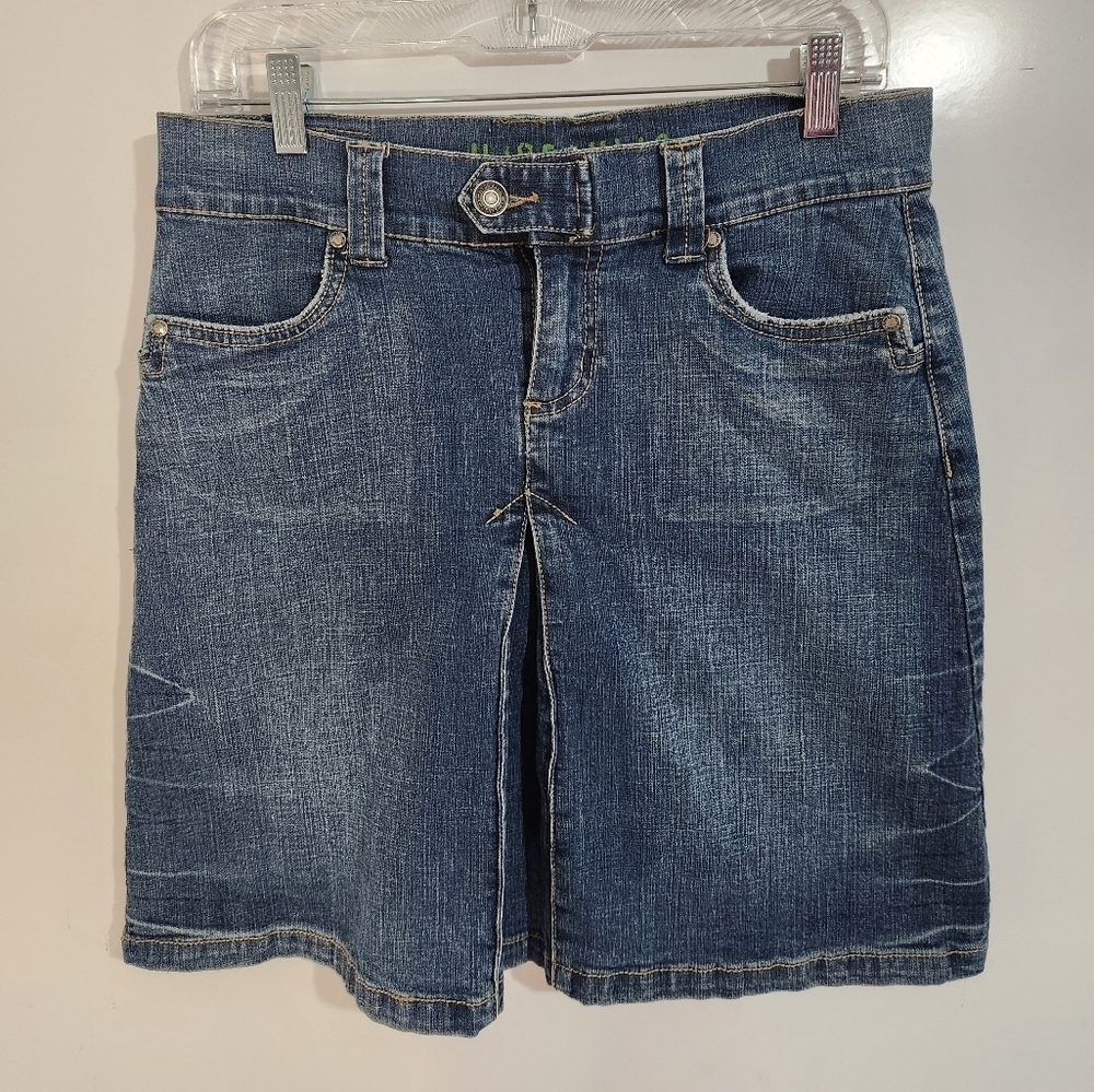 Hydralic Denim Skirt, Size 5/6